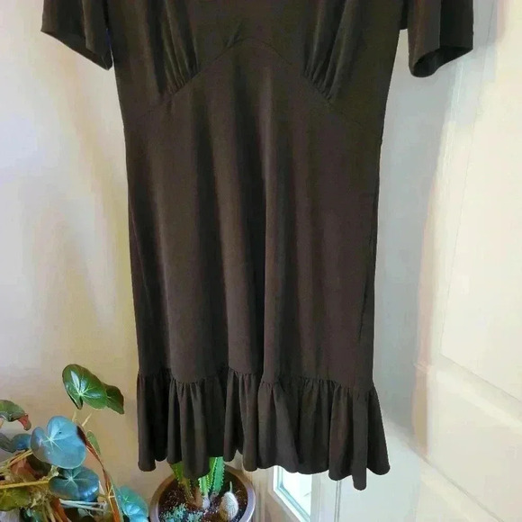 NWT Michael Kors Little Black Dress,Stretchy Shortsleeve Size M Office‎ Business - Picture 6 of 9